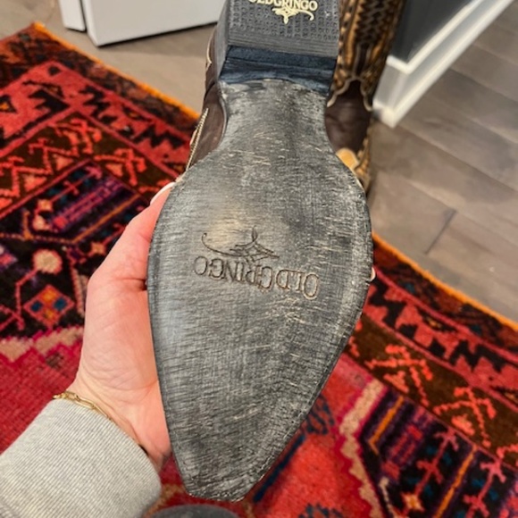 Old Gringo Knee High Cowboy Boots - Picture 4 of 5